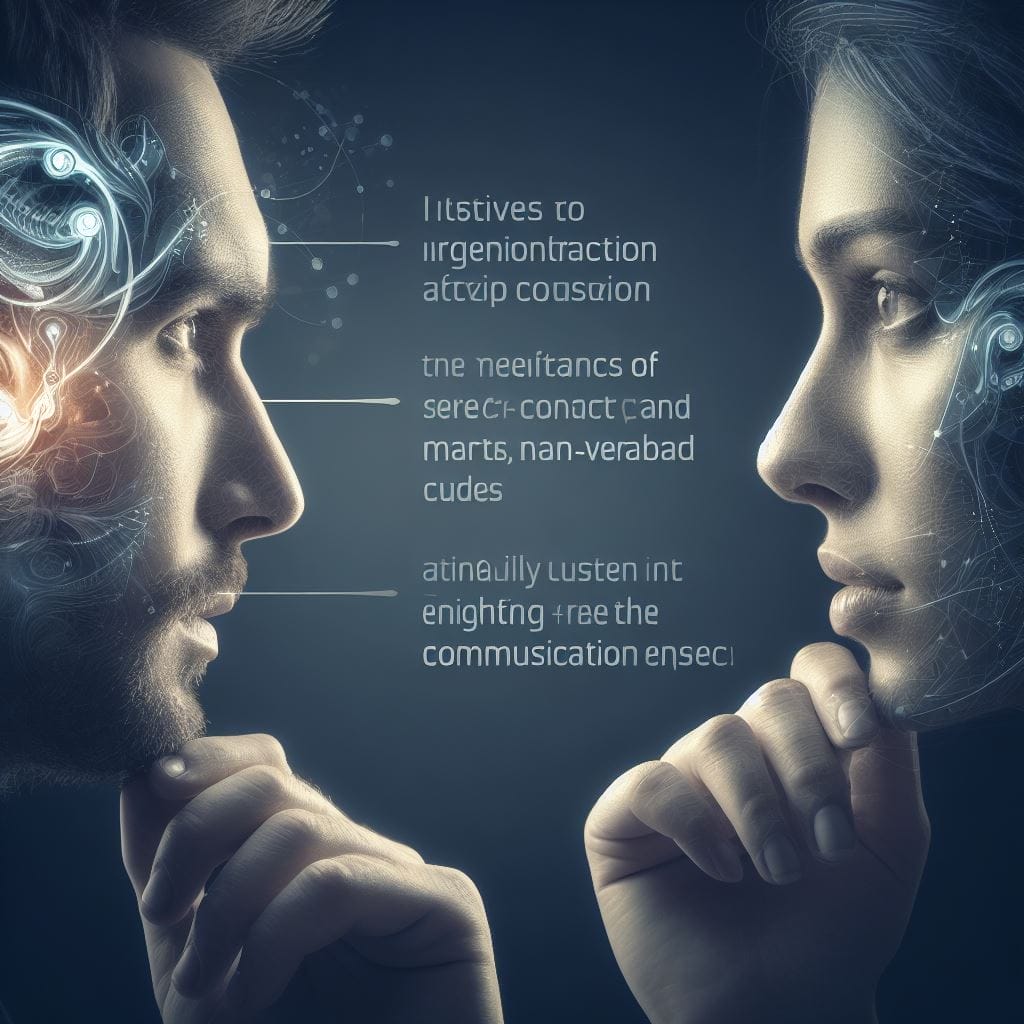 This image captures the essence of the ongoing debate: Is active listening a skill or ability? It portrays two individuals deeply engaged in a serious conversation, demonstrating active listening and the intrinsic ability to listen effectively while locking eyes with deep love, highlighting the synergy between the two for effective communication.