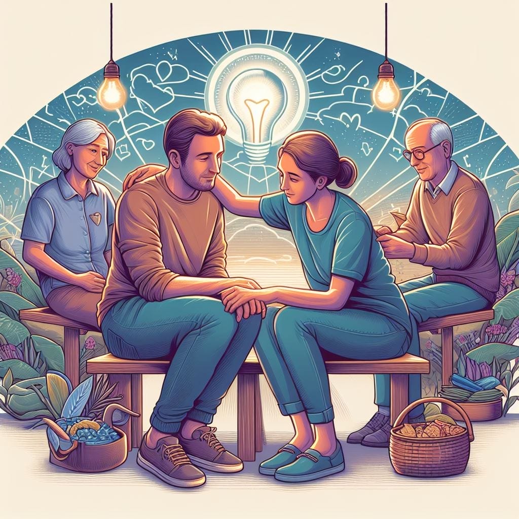 Explore the essence of empathy through this image of a couple or friends immersed in empathy-building activities. The visual emphasizes the pivotal role of shared experiences in cultivating understanding, shedding light on how does empathy most likely improve a relationship.