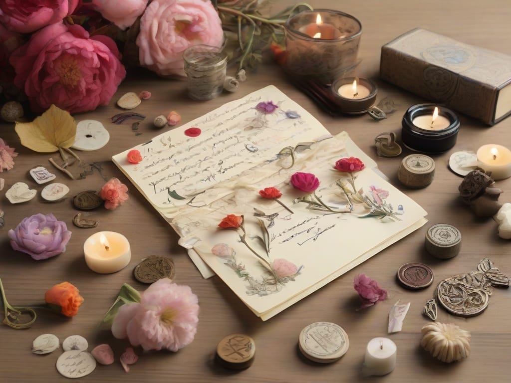 Expressing heartfelt gratitude in a handwritten letter - thank you for raising the man of my dreams letter. Surrounding symbols include flowers and tokens.