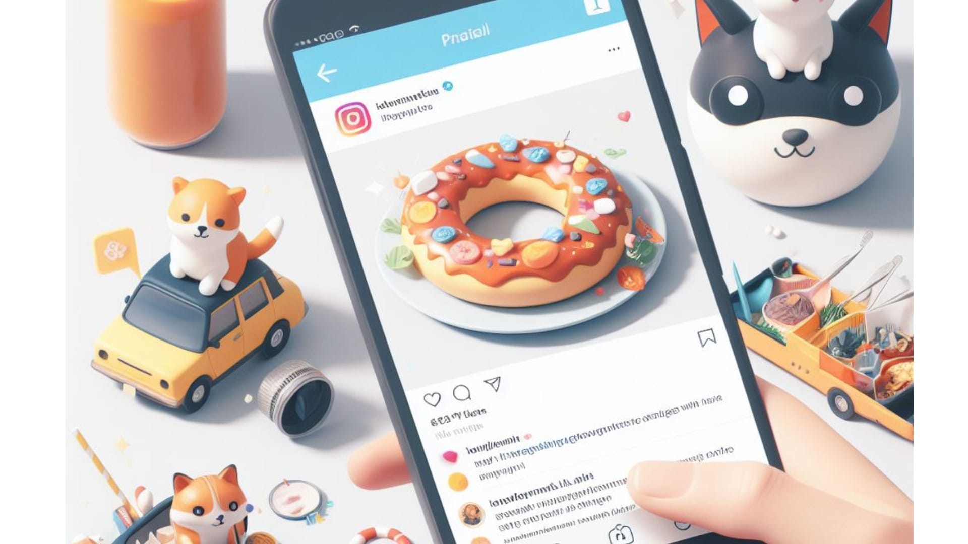 Explore this captivating screenshot of an Instagram post filled with lively comments, demonstrating the practical application of strategies for encouraging meaningful interactions. Discover insights on what to write in your Instagram caption to boost engagement and connect with your audience.