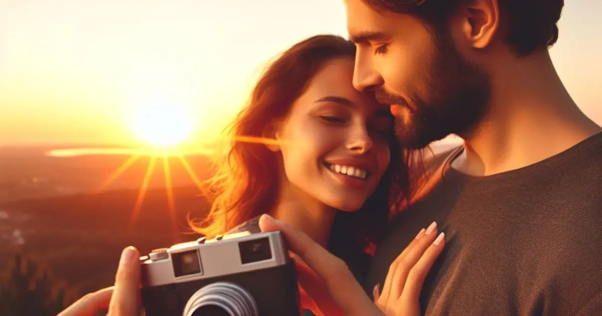 In a tender moment, a 30-year-old guy affectionately calls his 25-year-old partner 'sweetness' against the backdrop of the setting sun. What does it mean when a guy calls you sweetness?