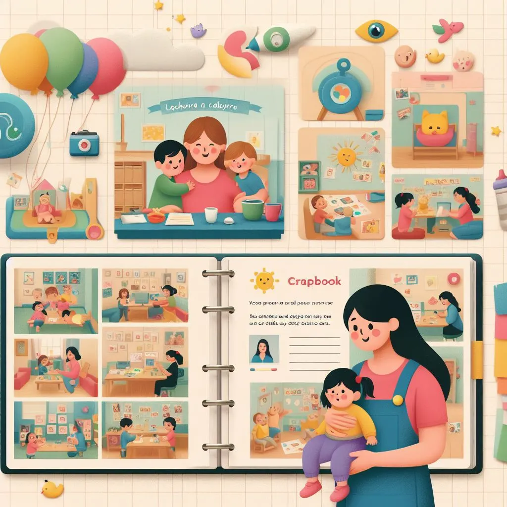 Daycare providers create personalized scrapbooks for parents, featuring thank-you notes and children's milestones. Learn how to write a thank you note from daycare provider to parents.